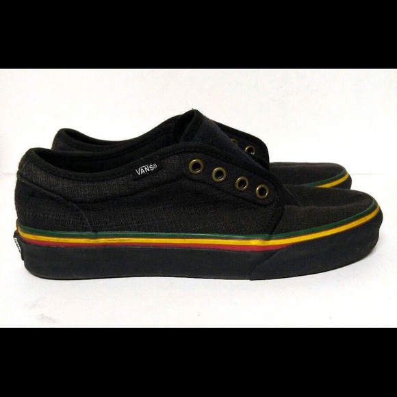 Vans Shoes | Rasta Black Vans | Poshmark